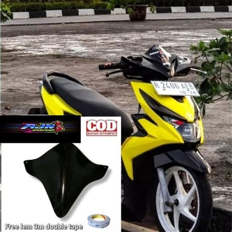 Jual Visor Variasi Honda Beat Esp New Tahun 2017 2022 Bahan Aklirik