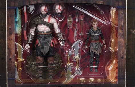 God Of War Neca Pack Action Figure Ultimate Kratos Atreus Gamersjo