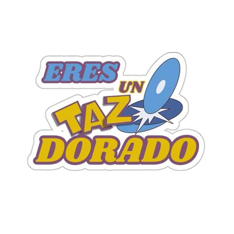 Tazo Dorado Patrulla Espiritual Calcomania Kiss Cut Stickers Etsy UK