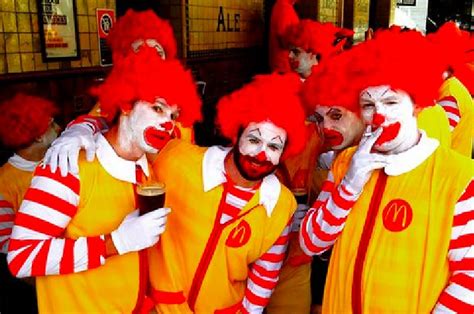 A Gang Of Ronald Mcdonalds Is Currently Swarming Sydneys Cbd