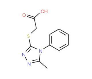 Methyl Phenyl H Triazol Ylsulfanyl Acetic Acid Cas