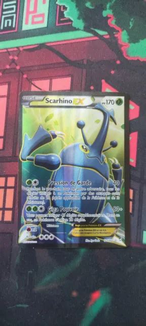 Carte Pok Mon Scarhino Ex Full Art Ultra Xy Poings Furieux