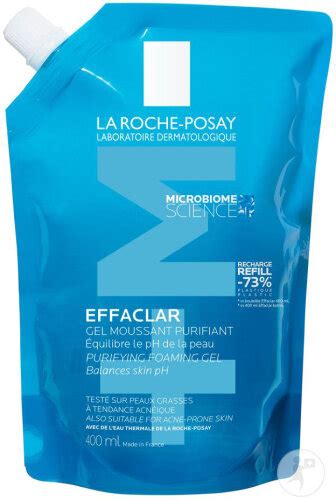 La Roche Posay Effaclar Reinigende Schuimende Gel Navulling 400ml