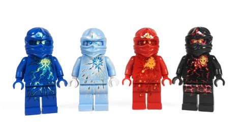 LEGO Ninjago NRG Ninja 2012 Minifigure Comparison! - YouTube