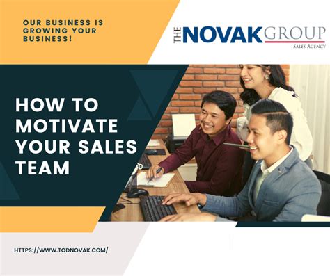 How To Motivate Your Sales Team Tod Novak