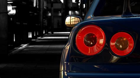 Red Nissan Skyline Wallpaper