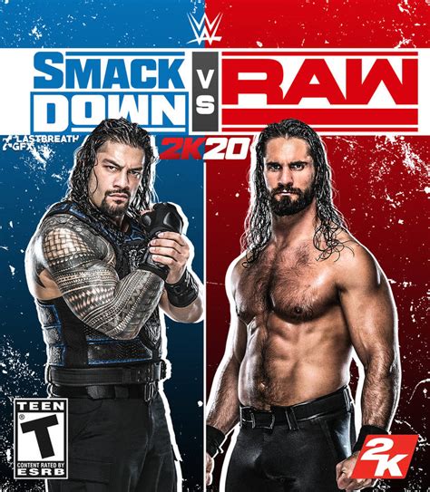 Wwe Smackdown Vs Raw 2k20 Custom Cover By Lastbreathgfx On Deviantart