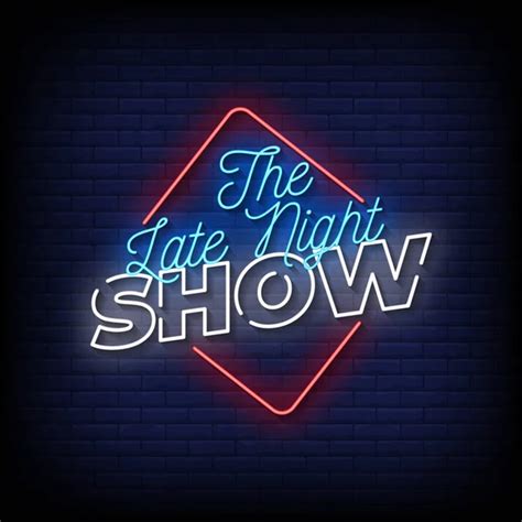 Late Night Show Vector Art Stock Images Depositphotos