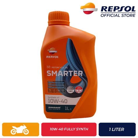 Repsol Moto Sintetico Fully Synthetic 10W 40 Motorcycle Oil 1L 1 Liter