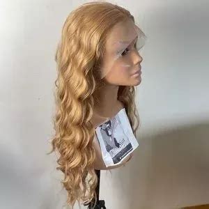 22 Strawberry Blonde Curly Wavy Lace Front Wig NEW Strawberry Blonde Lace Front Wigs Wigs