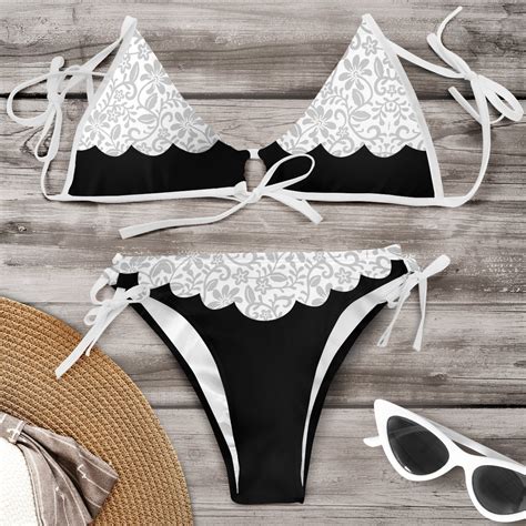 Re Zero Rem Ram Maid Bikini Swimsuit FDM Anime Swimsuit Shop