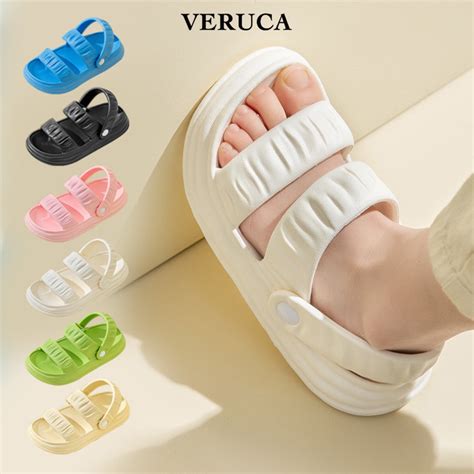 Jual Veruca Official Sandal Wanita Kekinian Korea Sendal Slop Wanita