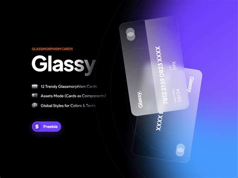 Glassmorphism Cards Free Figma Resource Figma Elements