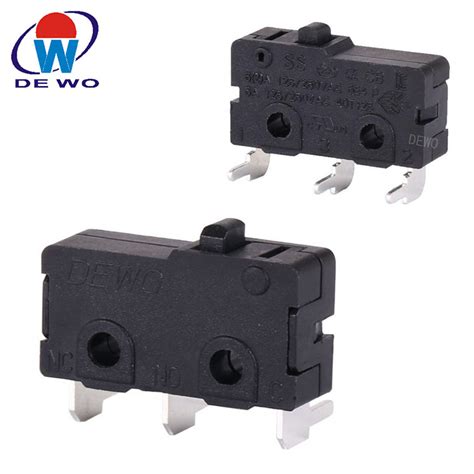 Uxcell 4PCS KW4 3Z 3 Micro Limit Switch SPDT NO NC 3 Terminals