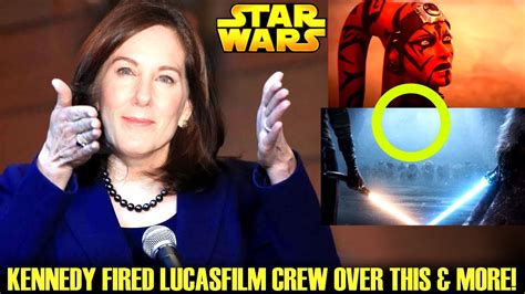 She Fired Lucasfilm Crew Kathleen Kennedy Dared To Do This Star Wars Explained Youtube