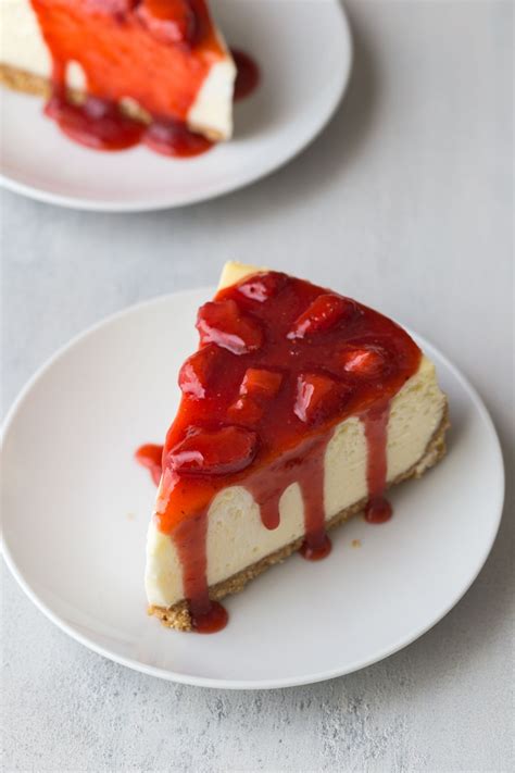 Strawberry Cheesecake Recipe | Baked by an Introvert