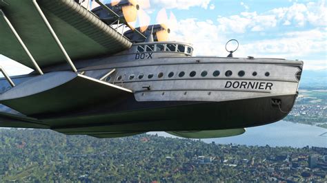 Microsoft Flight Simulator Releases Local Legend 12: The Dornier Do X ...