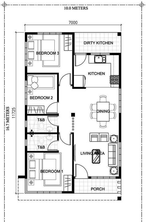 Simple Low Budget Modern 3 Bedroom House Designs To Choose From Tuko