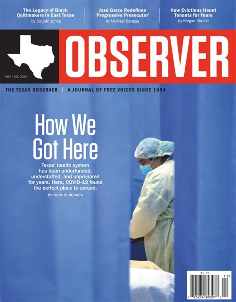 The Texas Observer November December 2020 Digital