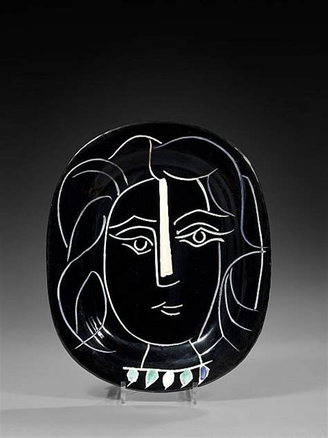 Sold At Auction Pablo Picasso Pablo Picasso Malaga 1881 Mougins 1973 Visage De Femme