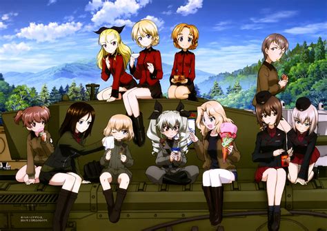 Download Anime Girls Und Panzer 4k Ultra Hd Wallpaper