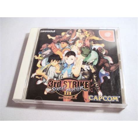 Street Fighter Iii Third Strike Vente Jeux Import En Ligne Dreamcast