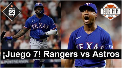 Juego Rangers Vs Astros Playoffs Grandes Ligas Entrevista Con