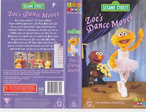 SESAME STREET ~ZOES DANCE MOVES ABC~ VIDEO PAL VHS | eBay