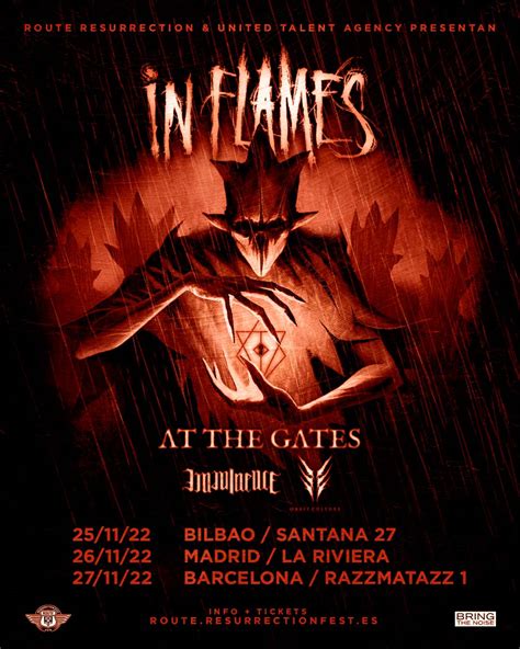 Route Resurrection In Flames At The Gates Imminence Orbit