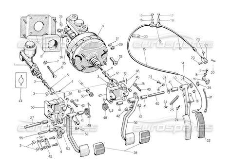 Lamborghini Countach 5000 Qv 1985 Part Diagrams