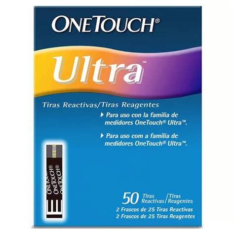 One Touch Ultra Tiras Reactivas De Glucosa En Sangre