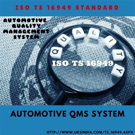 TS 16949 Certification Automotive Quality System 2016