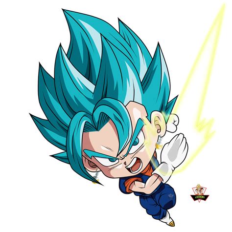 Vegetto Toon By Lucario Strike Chibi Dragon Anime Dragon Ball Super