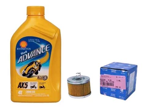 Kit Filtro Aceite Bajaj Rouser Shell Ax Gb Motos