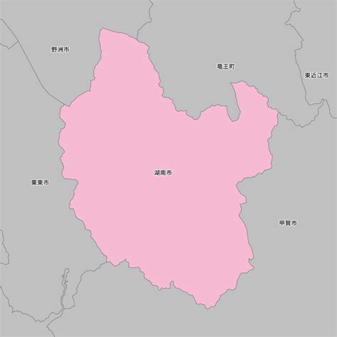 滋賀県湖南市の地図 Map It マップ・イット