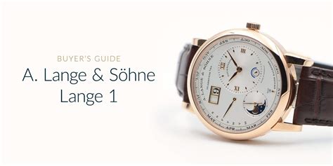 Chrono24 Buyer's Guide: A. Lange & Söhne Lange 1 - Chrono24 Magazine