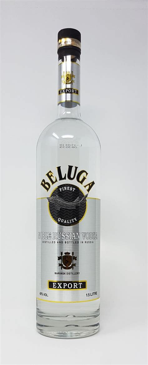 Beluga Noble Russian Vodka Export Wodka Alkohol 40 Vol 1x 1 5L RABATT