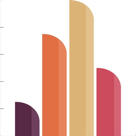 Colorful bar chart infographic element for Business. 24327297 Vector ...