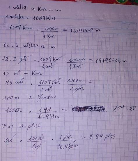 1 Convertir 1milla A Metros2 Convertir 12 3 Millas A Metros3