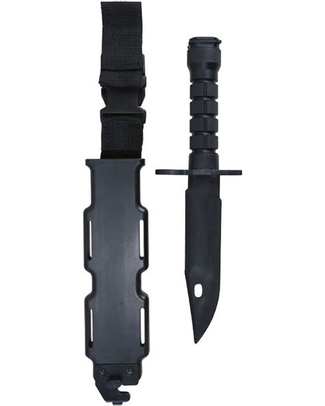 Nůž Bodák Tréninkový Us M9 Plastic Airsoft Knife Kombat S Pouzdrem