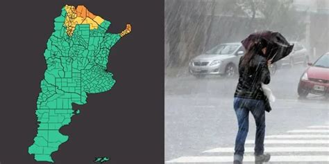 Alerta Meteorológica Nivel Amarillo Por Tormentas Severas A Qué Hora Empieza Y Qué Zonas