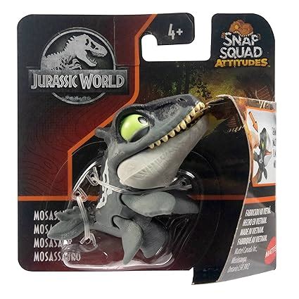 Buy Jurassic World Snap Squad Attitudes Collectible Dinosaur With Snap