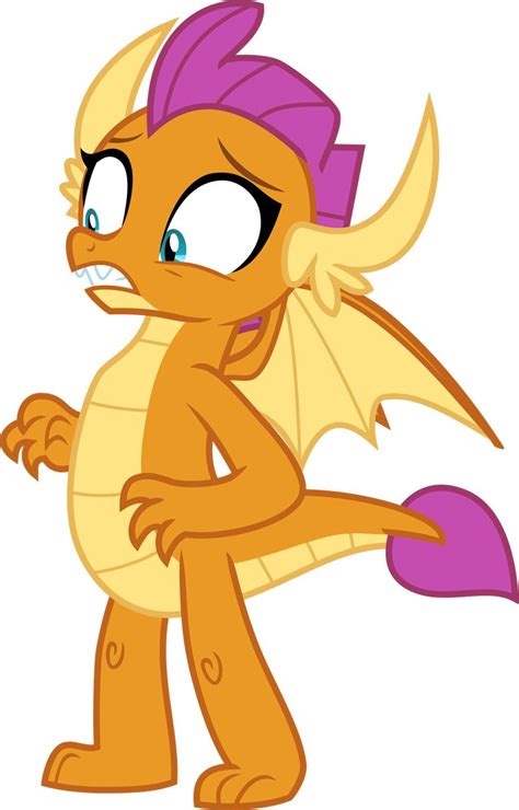 Smolder The Dragon Vector By Hendro107 On Deviantart My Little Pony