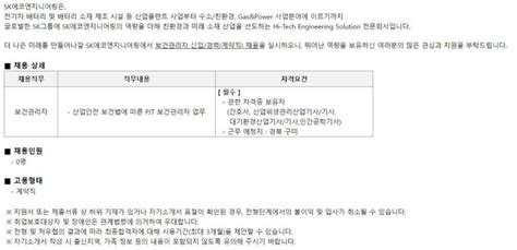 보건관리자 신입경력채용계약직 공모전 대외활동 링커리어