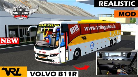 Download Vrl Volvo B11r Semi Sleeper Bus Mod For Bussid Bus Simulator