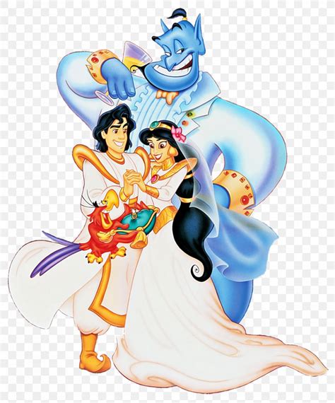 Princess Jasmine Aladdin Genie Abu Clip Art Png 864x1040px