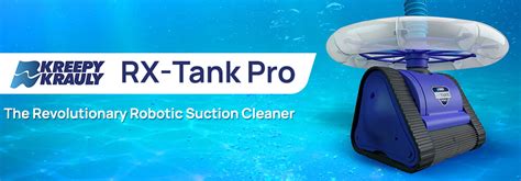 Kreepy Krauly Rx Tank Pro Suction Robotic Pool Cleaner Above