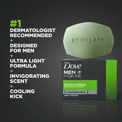 Dove Men Care Bar 3 In 1 Cleanser For Body Face And Shaving Extra