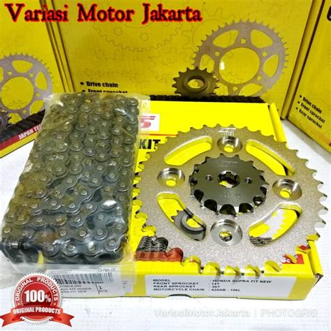 Jual Gear Set Sss Supra Fit New Kharisma Supra X Di Lapak Vmj