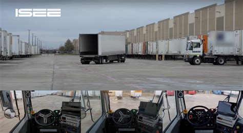 worlds  fully autonomous truck yard   operation  texas